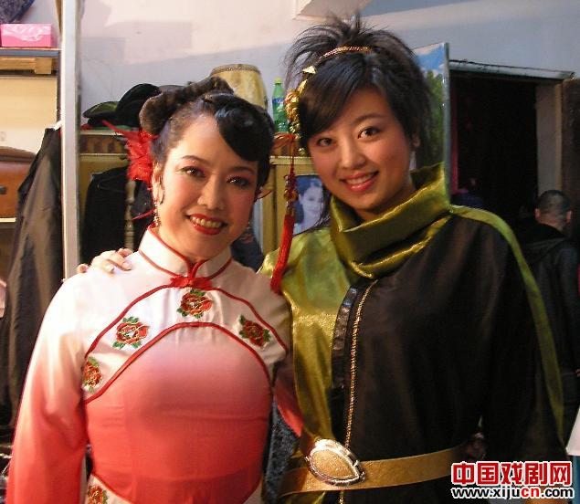 晨涵与二人转著名表演艺术家董玮