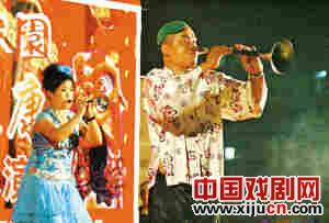 二人转进天津社区展独特魅力