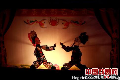 访望城新康皮影戏传人朱国强老师