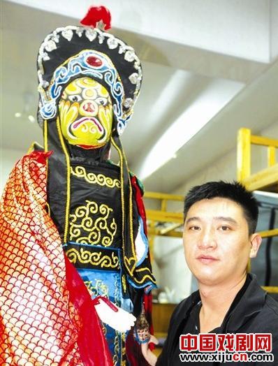 漳州市木偶剧团演绎的&ldquo;变脸&rdquo;绝活