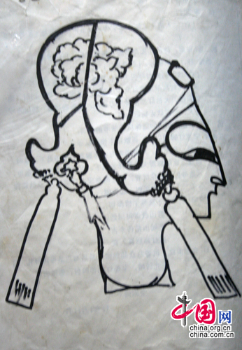 皮影造型的艺术风格