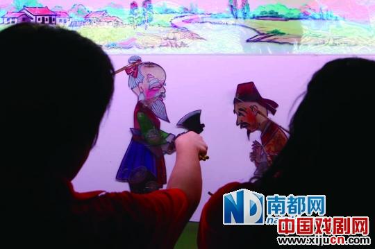 深圳特色皮影，上演&ldquo;中国式动漫&rdquo;