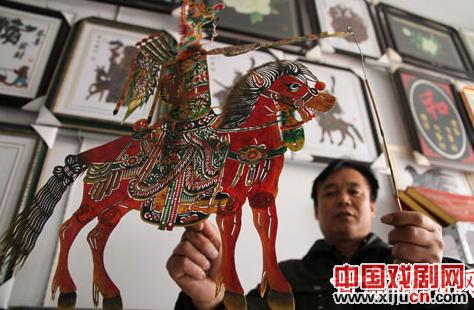 环县道情皮影博物馆游客满门