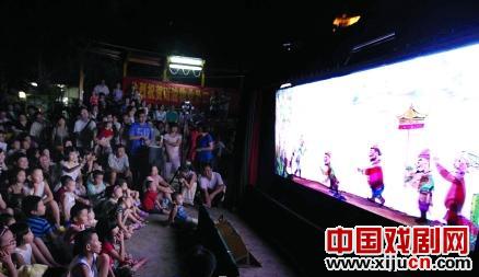 罗湖区百仕达皮影艺术团南山巡演