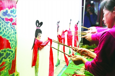 北京西派皮影开展