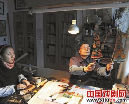 海宁皮影有了年轻接班人