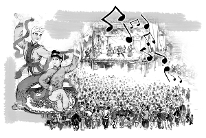 迷恋二人台的特殊情结