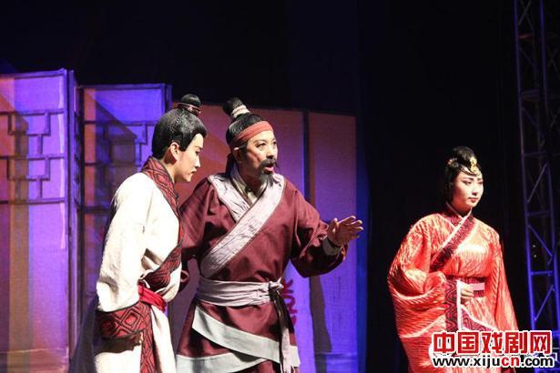 大型二人台新编历史剧《君子津》上演