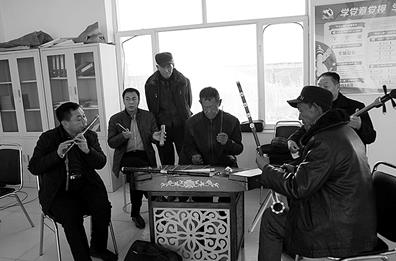 八一村二人台表演真精彩