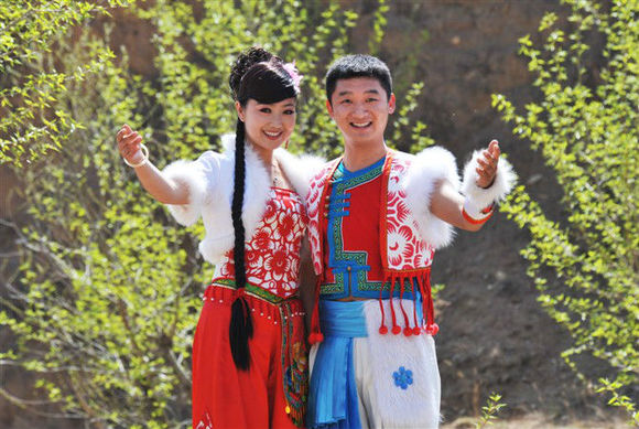 二人台《卖菜》