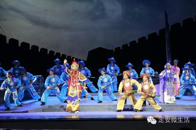 大型古装琼剧《浴血英雄》定安精彩上演