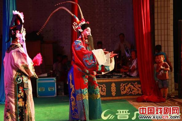 河北永年西调剧团回娘家演出