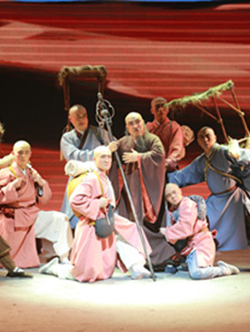 襄垣秧歌剧《法显》中宣部、文化部主办全国基层院团戏曲会演