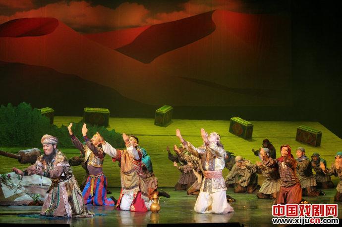 2012年全国优秀剧目展演之舞剧《月上贺兰》