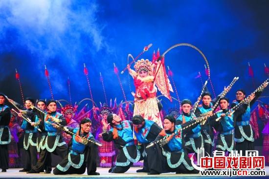 高甲戏《连升三级》《桃花搭渡》婺剧《穆桂英》进行交流演出