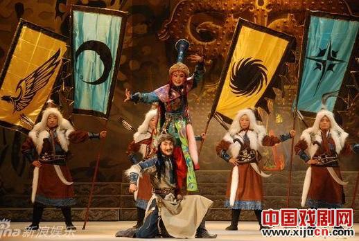 秦剧《麦积圣歌》进京演出