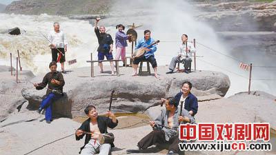 陕西传统艺术老腔