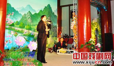 菏泽各剧种代表演员轮流到&ldquo;国风园&rdquo;献艺