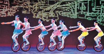 多媒体海派杂技秀