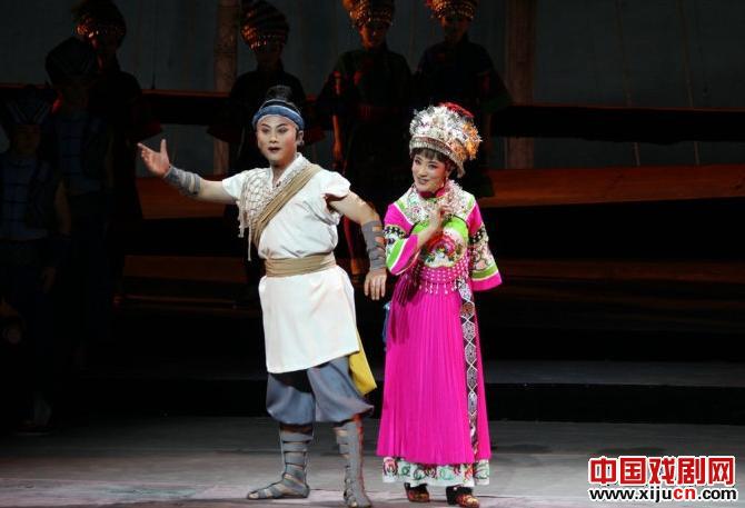 黄梅戏《妹娃要过河》