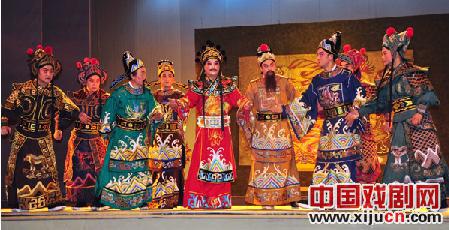 庆阳市镇原县剧团演出陇剧《古月承华》