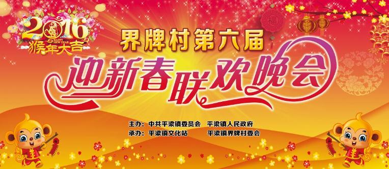 汉阴县平梁镇界牌村猴年春晚让山区群众乐开怀