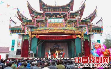 乐平赣剧团每年下乡演出几百场