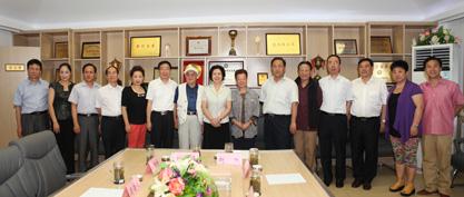 省委常委宣传部长胡苏平来晋剧院参加组织生活会