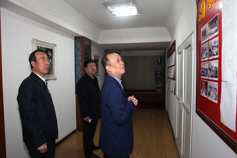 山西省文化厅厅长刘润民一行赴我院调研