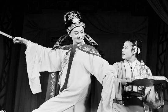 上虞市小百花越剧团&ldquo;百场戏曲进农村&rdquo;巡回演出