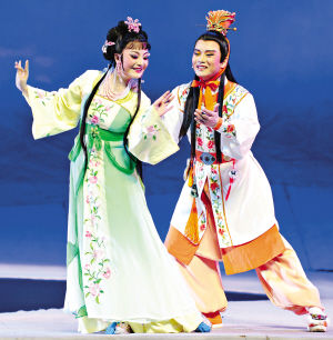 &ldquo;越剧王子&rdquo;回娘家(图)