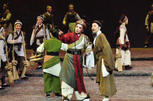 新编越剧《鉴水吟》（马臻治水）首演(图)