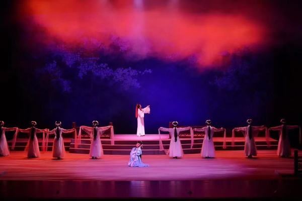 松阳大型历史文化名人传记越剧《张玉娘》2018年第一场演出隆重上演