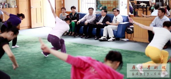 省直机关工委书记罗东凯同志一行到我院调研指导