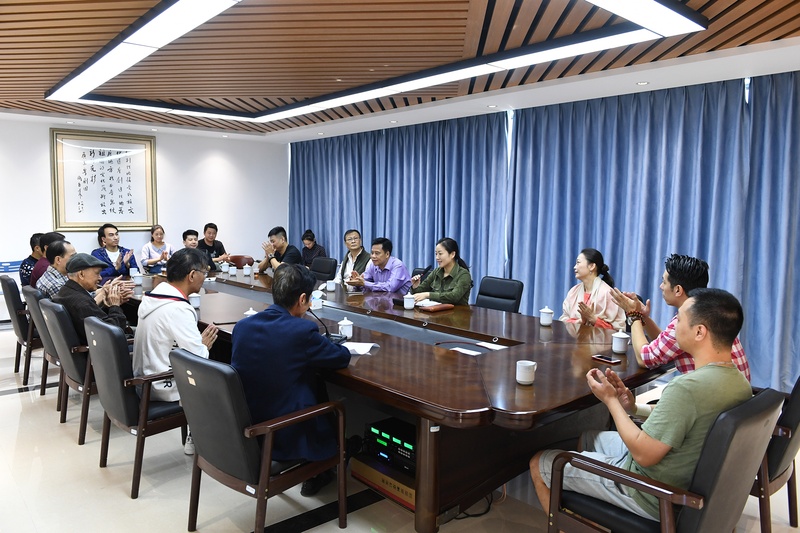 黄壮谋、丁凡粤剧工作室在广东粤剧艺术中心揭幕