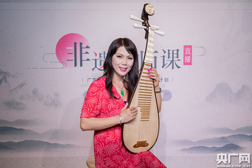 粤曲传承人陈玲玉亮相直播平台，央广网用新形式传播非遗音乐