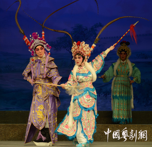 深圳市粤剧团排演新戏《杨六郎私下瓦桥关》