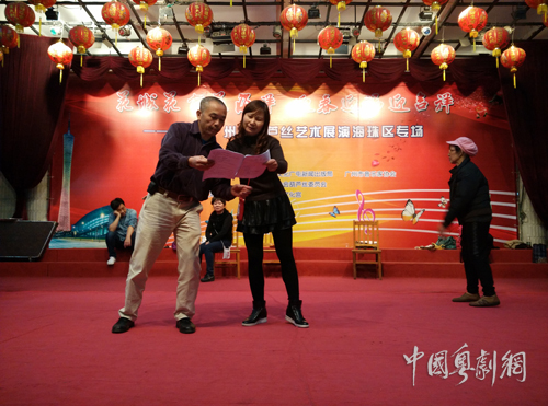 【剧团动态】广州市工人粤剧团为春班勤练兵