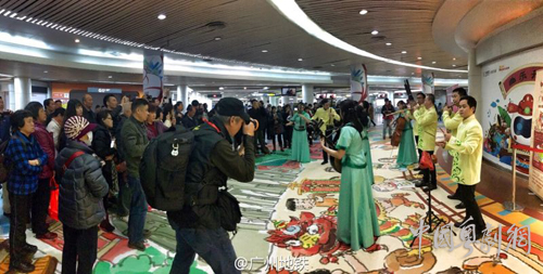 【活动资讯】广东音乐粤曲&ldquo;快闪&rdquo;亮相2016地铁庙会