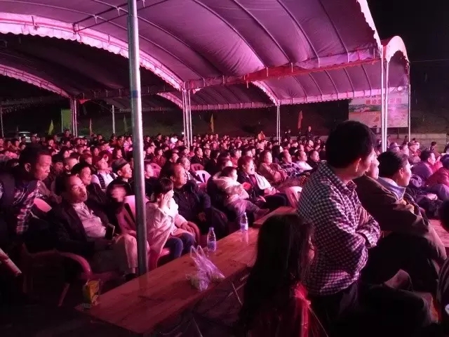 粤剧春班文明村火热上演，与乡亲共庆鸡年新春