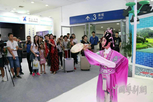 从化小红豆为深圳文博会广州馆添光彩