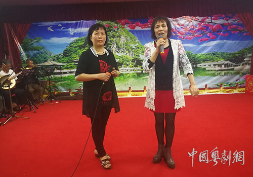 广东省东莞市中堂镇槎滘村曲艺二队新演唱局正式投入使用