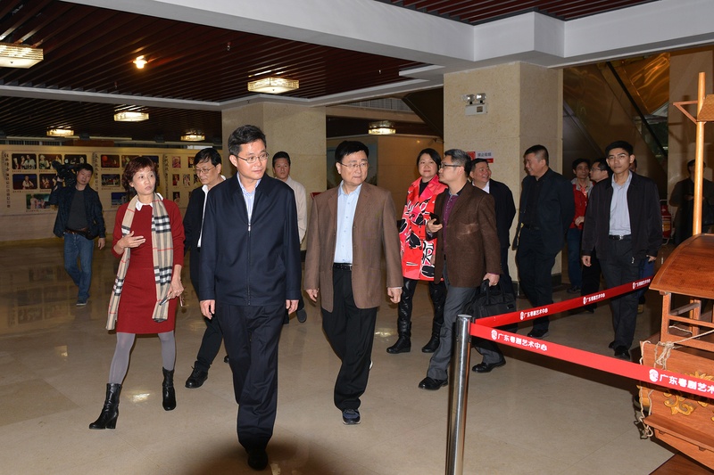 【剧团动态】广东省副省长蓝佛安一行到广东粤剧院调研