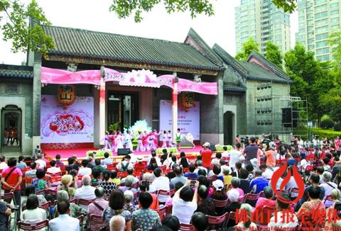 【佛山资讯】私伙局登台献艺 2016佛山粤剧华光诞首次举办粤剧比赛