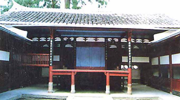 周宁县郑氏宗祠戏台