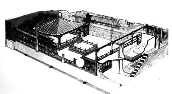 宁寿宫倦勤斋室内戏台