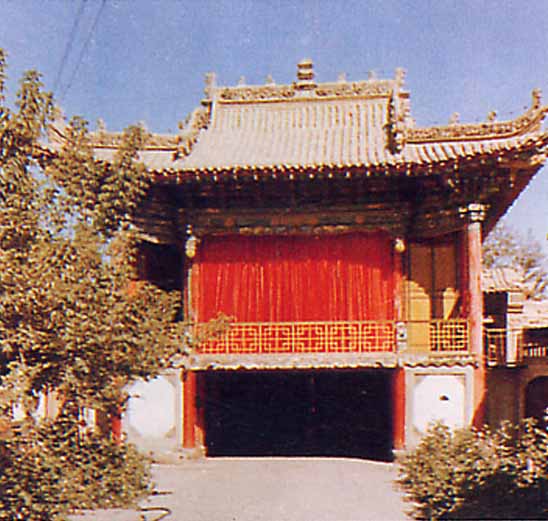 张掖山西会馆戏楼